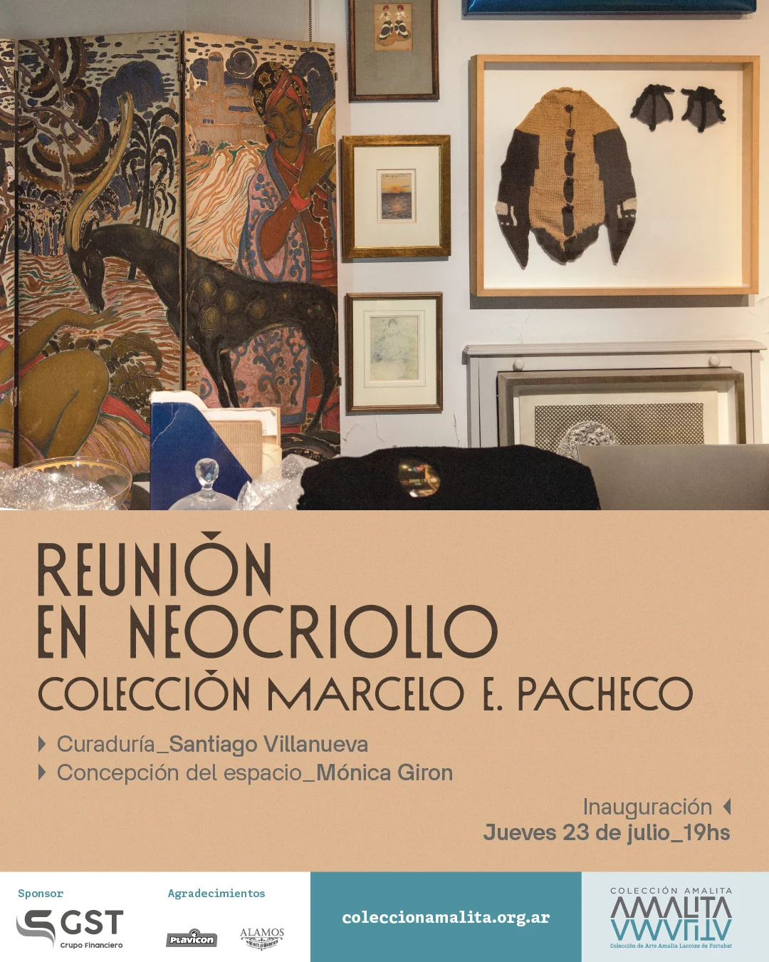 Reunión en Neocriollo - Colección Marcelo E. Pachecho